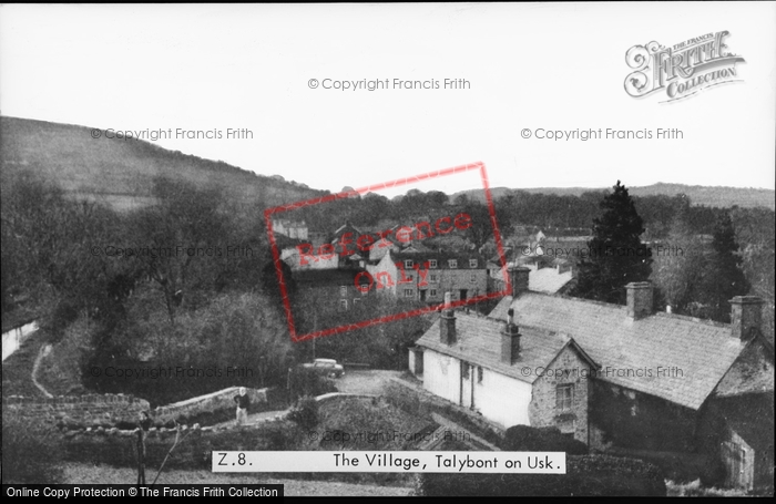 Photo of Talybont On Usk, The Village c.1960