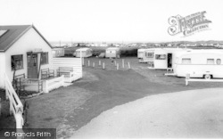 Talybont, Saen Faen Caravan Site c.1965, Tal-Y-Bont