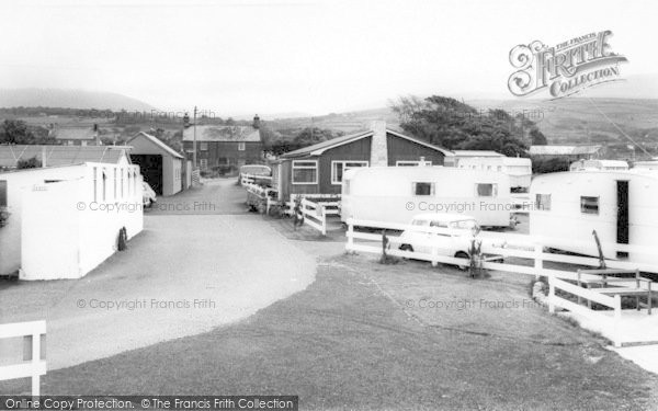 Photo of Talybont, Sarn Faen Caravan Site c.1965
