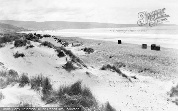 Photo of Talybont, The Beach c.1955