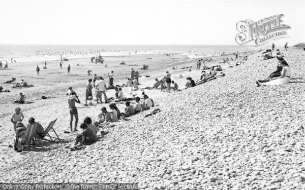 Photo of Talybont, The Beach c.1960