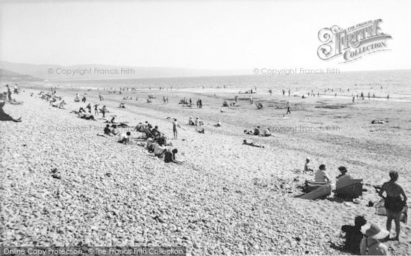 Photo of Talybont, The Beach c.1960