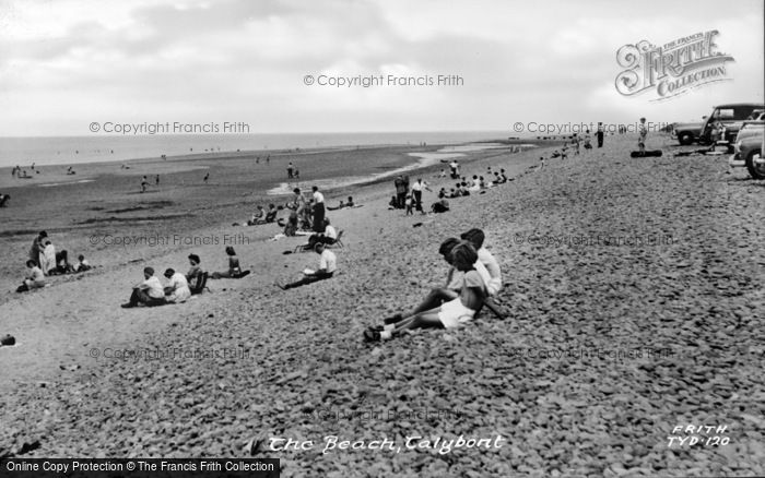 Photo of Talybont, The Beach c.1960