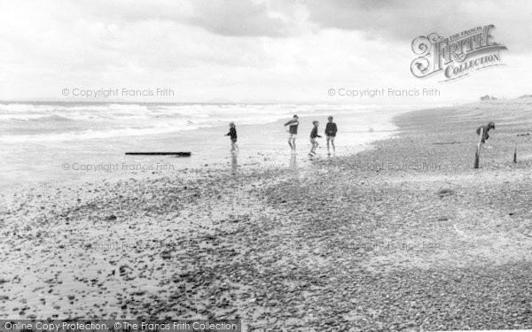 Photo of Talybont, The Beach c.1965