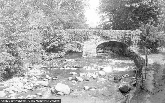 Photo of Talybont, The Bridge c.1933