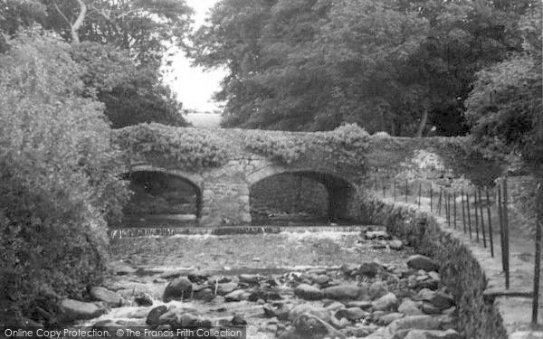Photo of Talybont, The Bridge c.1955
