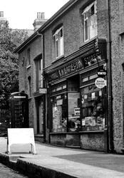Talybont, The Central Stores (S. M. Davies And Son) c.1960, Tal-Y-Bont