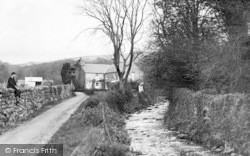 Talybont, The Old Wool Factory c.1950, Tal-Y-Bont