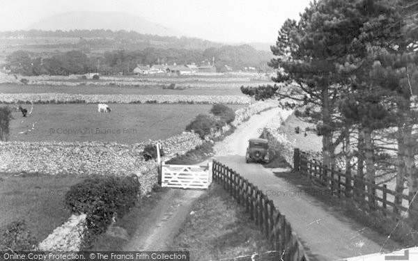 Photo of Talybont, View From The Railway Bridge 1936