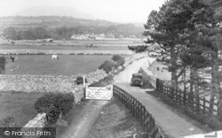 Talybont, View From The Railway Bridge 1936, Tal-Y-Bont