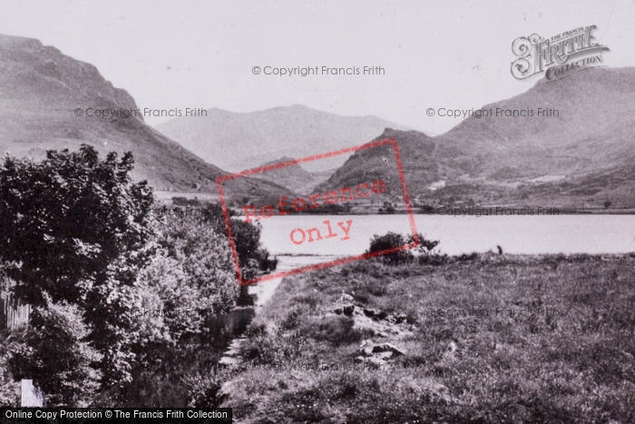 Photo of Talysarn, Snowdon And The Lake c.1955