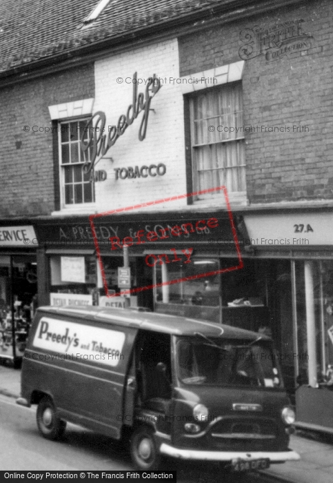 Photo of Tamworth, A. Preedy & Sons Ltd c.1965