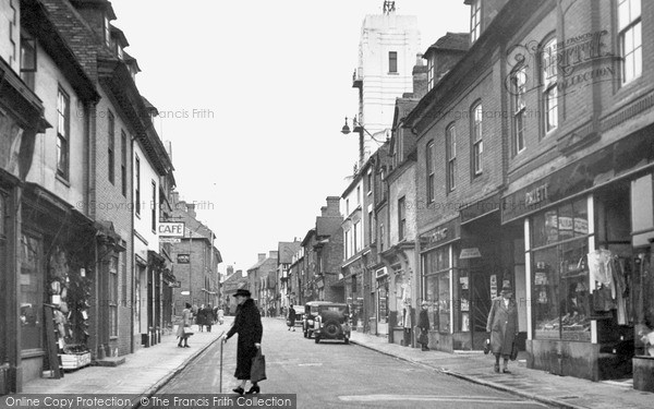 Photo of Tamworth, Church Street c.1950