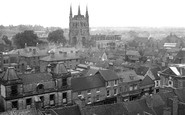 Tamworth, from the Castle 1949