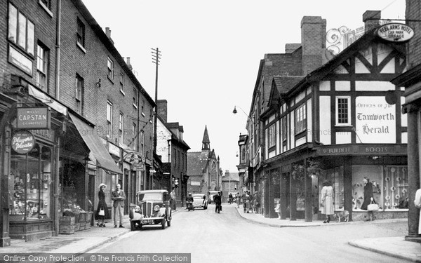 Photo of Tamworth, Silver Street 1949
