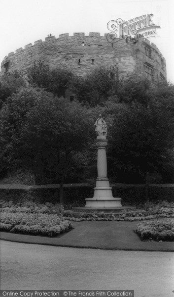 Photo of Tamworth, The Castle c.1955