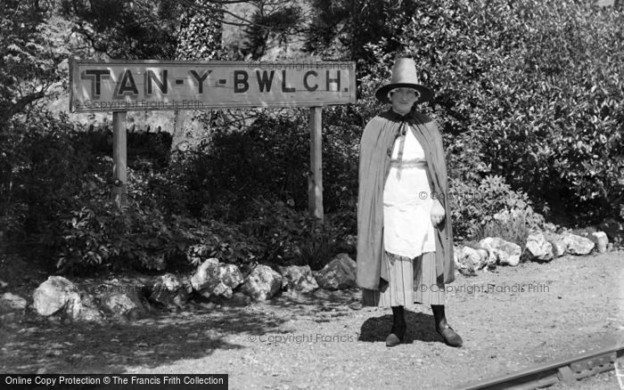 Photo of Tan Y Bwlch, The Station Mistress c.1939
