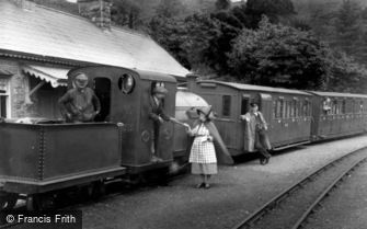 Tan-y-Bwlch, the Station Mistress, Ffestiniog Railway 1937