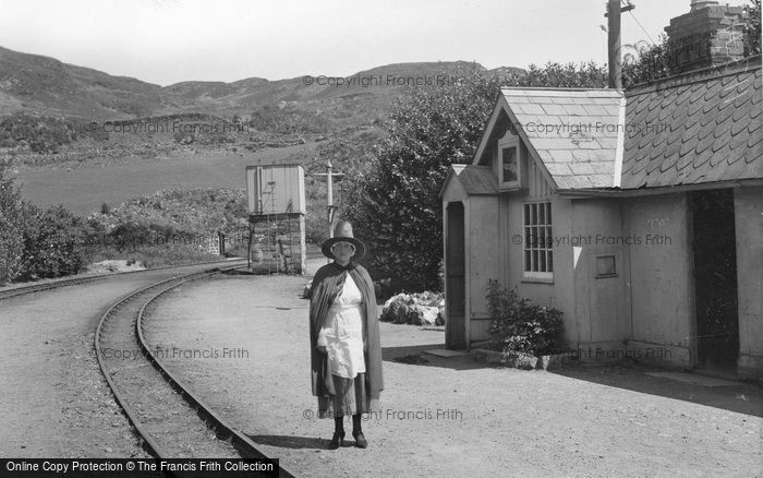 Photo of Tan Y Bwlch, The Station Mistress, Ffestiniog Railway c.1939