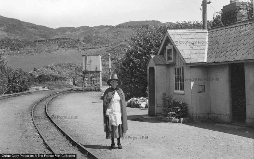 Tan-y-Bwlch, the Station Mistress, Ffestiniog Railway c1939