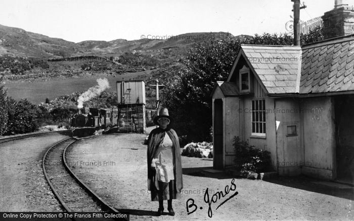 Photo of Tan Y Bwlch, The Station Mistress, Ffestiniog Railway c.1955