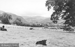 The Valley From The Oakeley Arms c.1955, Tan-Y-Bwlch