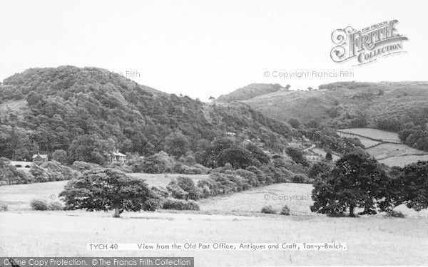 Photo of Tan Y Bwlch, View From The Old Post Office Antiques And Craft c.1960
