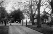 Entrance To Tandridge Court 1906, Tandridge