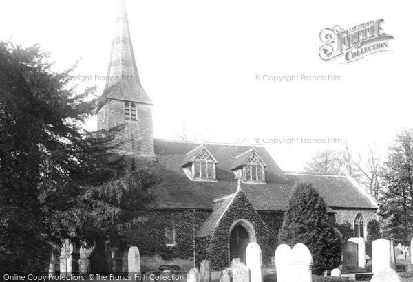 Photo of Tandridge, St Peter's Church 1906