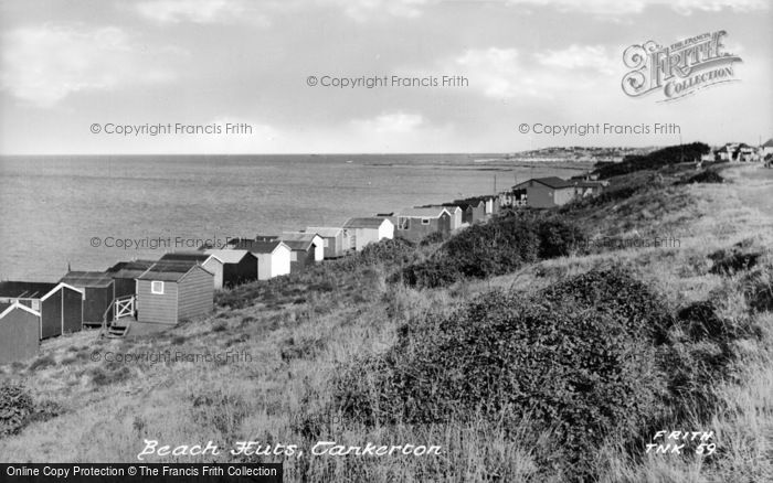 Photo of Tankerton, Beach Huts c.1955