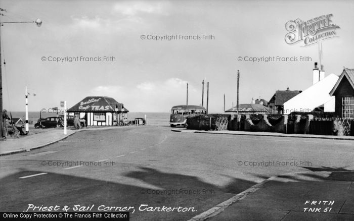 Photo of Tankerton, Priest And Sail Corner c.1955