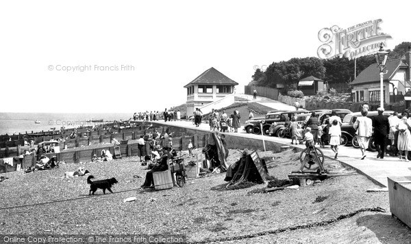 Photo of Tankerton, The Beach c.1955