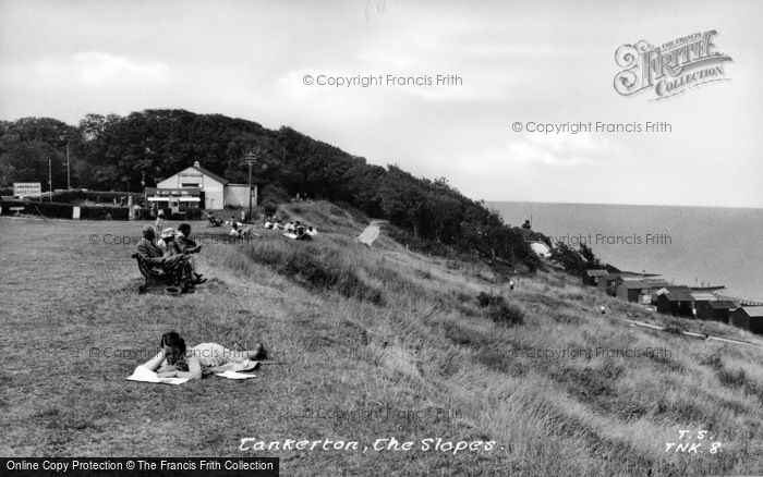 Photo of Tankerton, The Slopes c.1955