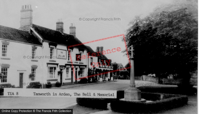 Photo of Tanworth In Arden, The Bell And Memorial c.1965