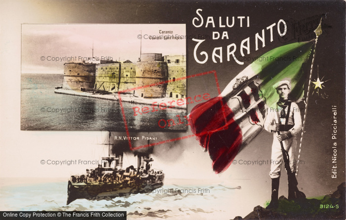 Photo of Taranto, Saluti Da Taranto c.1920