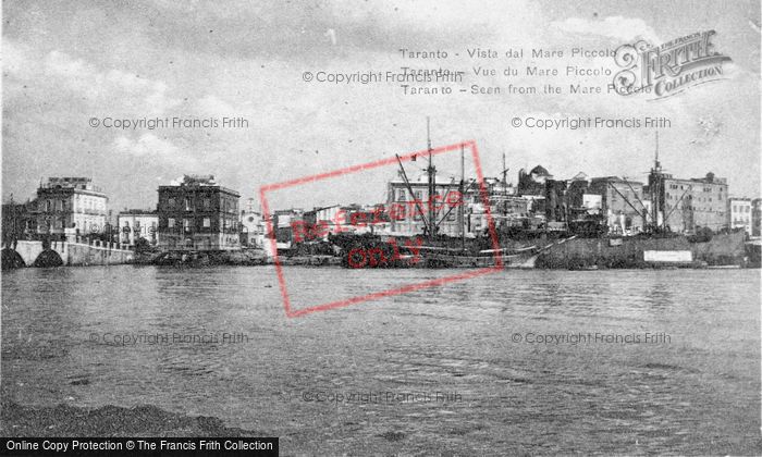 Photo of Taranto, Seen From Mare Piccolo c.1917