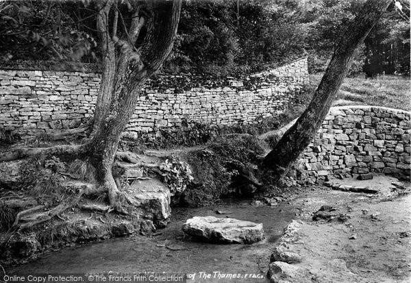 Photo of Tarlton, The Source Of The Thames 1901