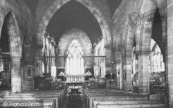 Parish Church Interior c.1965, Tarporley