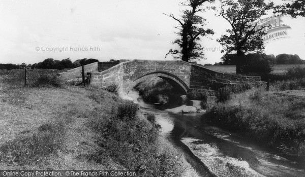 Photo of Tarvin, Roman Bridge c.1955