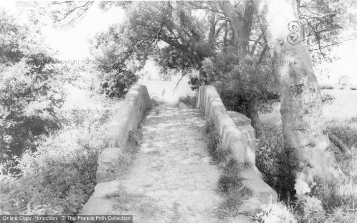 Photo of Tarvin, The Roman Bridge c.1955