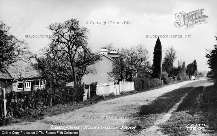Photo of Tatsfield, Maesmaur Road c.1955