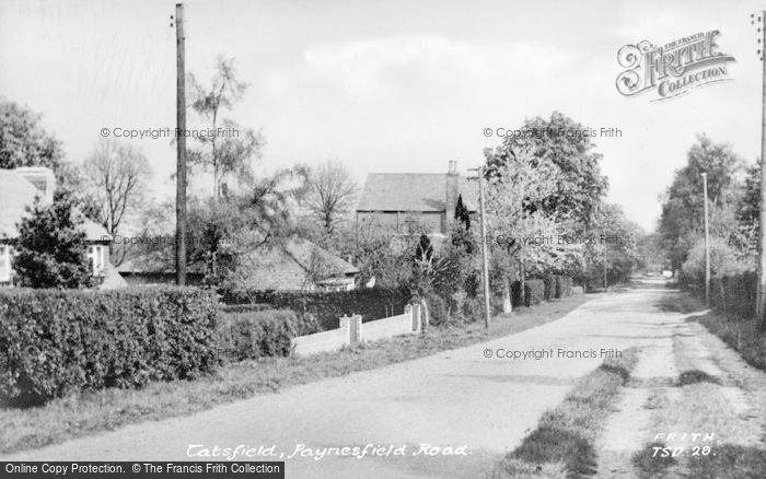 Photo of Tatsfield, Paynesfield Road c.1955