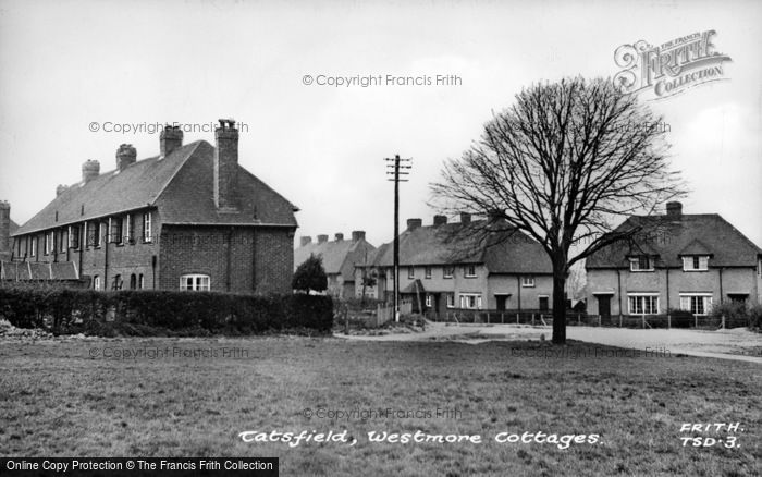 Photo of Tatsfield, Westmore Cottages c.1955