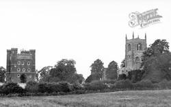 Castle And Holy Trinity Church c.1960, Tattershall