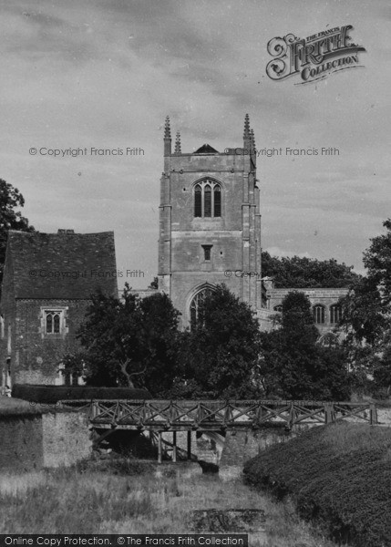Photo of Tattershall, Church Of The Holy Trinity And Castle Guardhouse c.1955