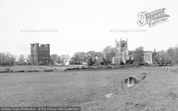 Photo of Tattershall, The Church And Castle c.1955