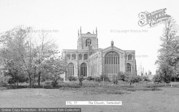 Photo of Tattershall, The Church c.1955