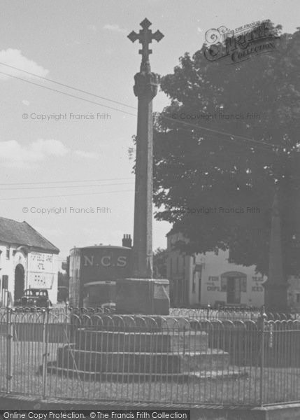 Photo of Tattershall, War Memorial c.1955