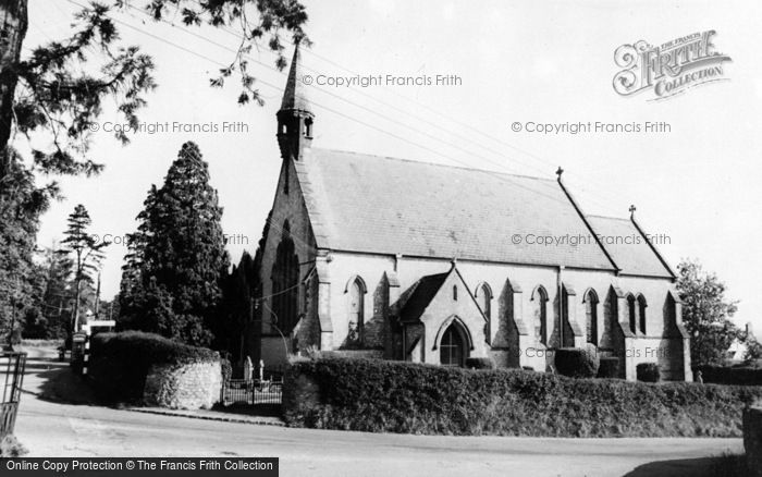 Photo of Tatworth, St John's Church c.1960