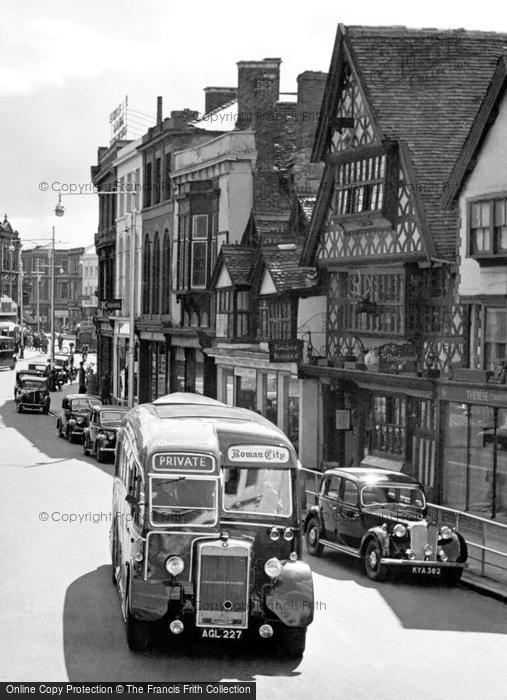 Photo of Taunton, A Bus c.1950